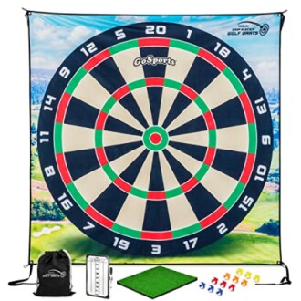 GoSports Chip N' Stick Golf Games Review: Giant Dartboard Target Fun